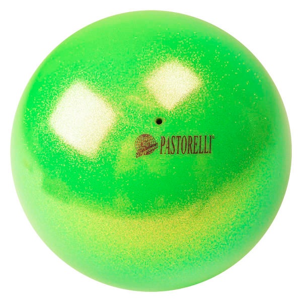 

Мяч Pastorelli 18см New Generation FIG GLITTER Verde HV