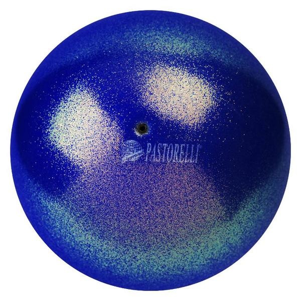 

Мяч Pastorelli 18см New Generation FIG GLITTER Blu HV