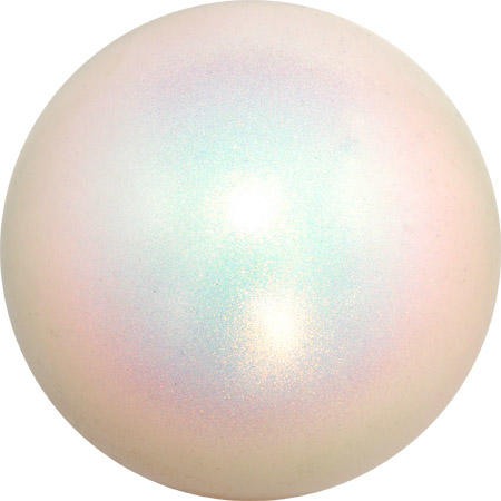 

Мяч Pastorelli 16 см GLITTER HV Белый