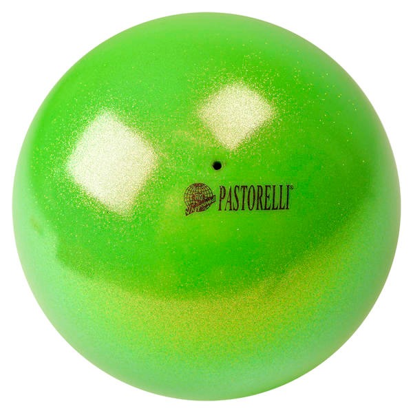 

Мяч Pastorelli 18см New Generation FIG GLITTER Lime HV