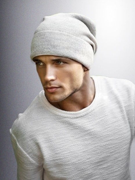 

Шапка мужская удлиненная Braxton Дениэл 5072 бежевая 54-56 см