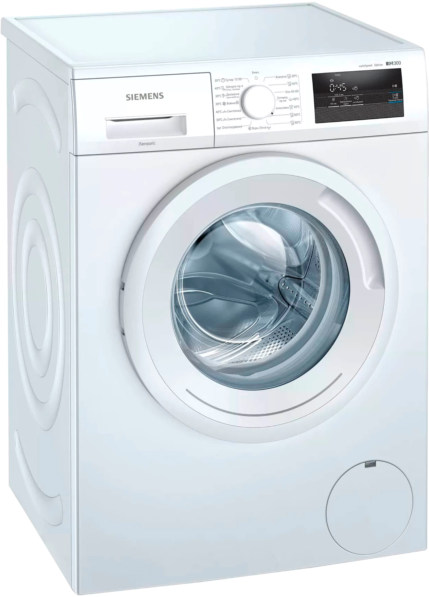 

Стиральная машина полногабаритная SIEMENS WM12N0L2UA