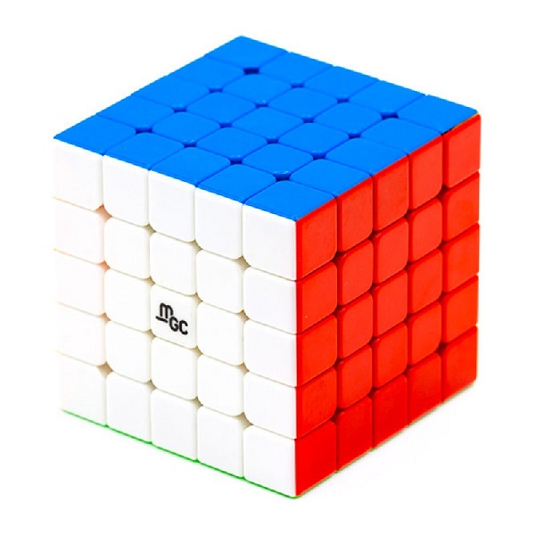 

Магнитный кубик Рубика 5x5 MoYu MGC stickerless цветной