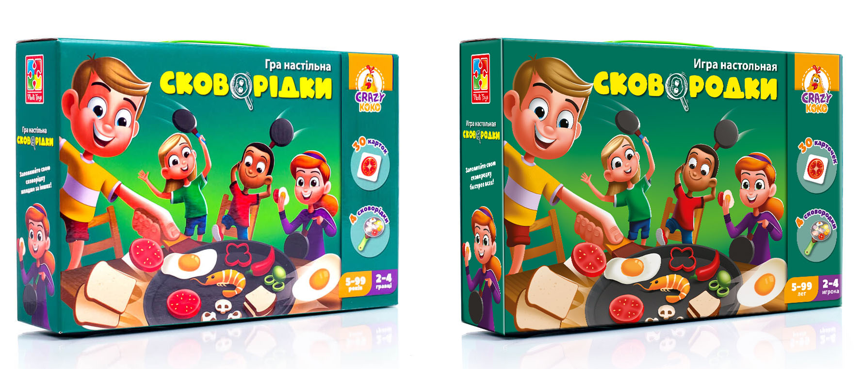

Игра на скорость Сковородки Vladi-Toys (VT2309-01)