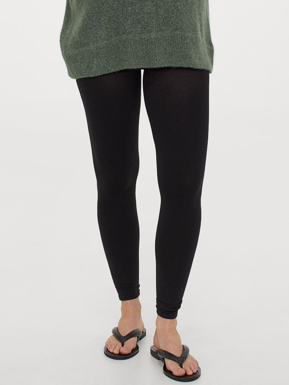 

Лосины для беременных H&M XAZ226439SDBZ Черные