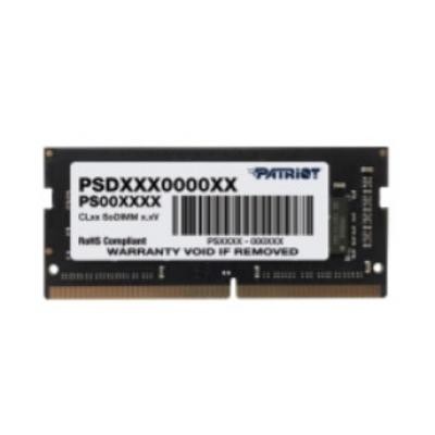 

Модуль памяти для ноутбука SoDIMM DDR4 4GB 2666 MHz Patriot (PSD44G266681S)