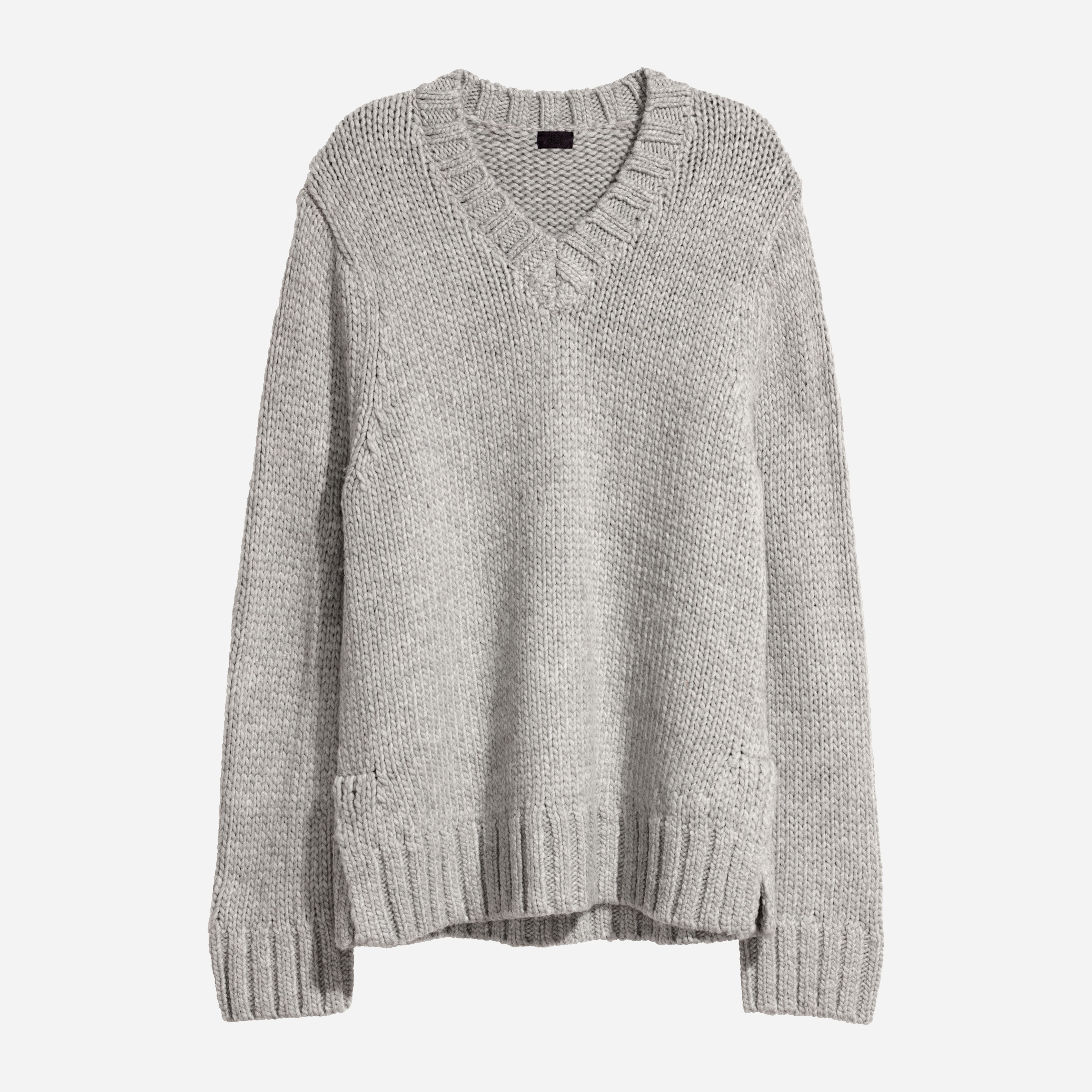 

Пуловер H&M XAZ100778JODQ  Серый, Пуловер H&M XAZ100778JODQ L Серый