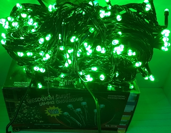 

Светодиодная гирлянда LED 500 Зеленая 38м с контроллером (67834607)