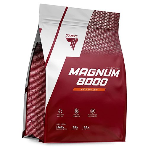 

Гейнер, Magnum 8000, Trec Nutrition 1000г Клубника (30101003)