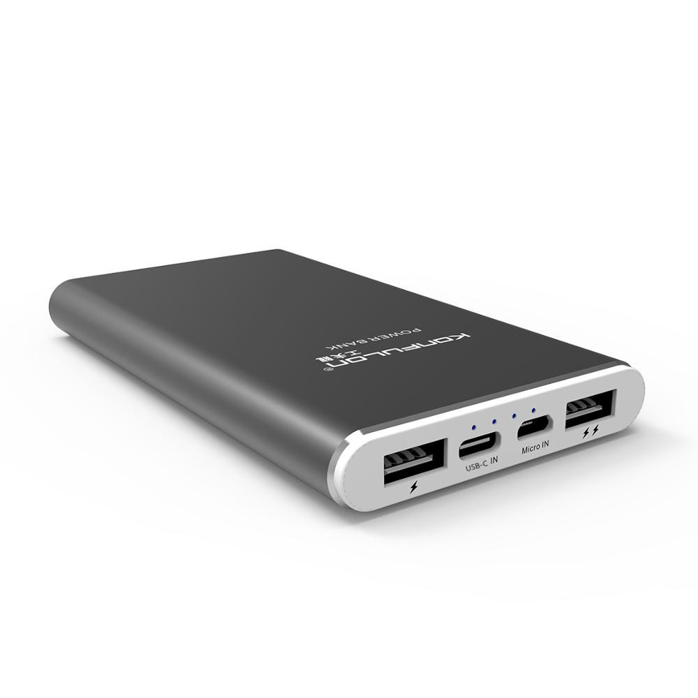 

Внешний Аккумулятор (Power Bank) Konfulon A3Q (PD+QC 3.0) 10000 mAh (Черный)