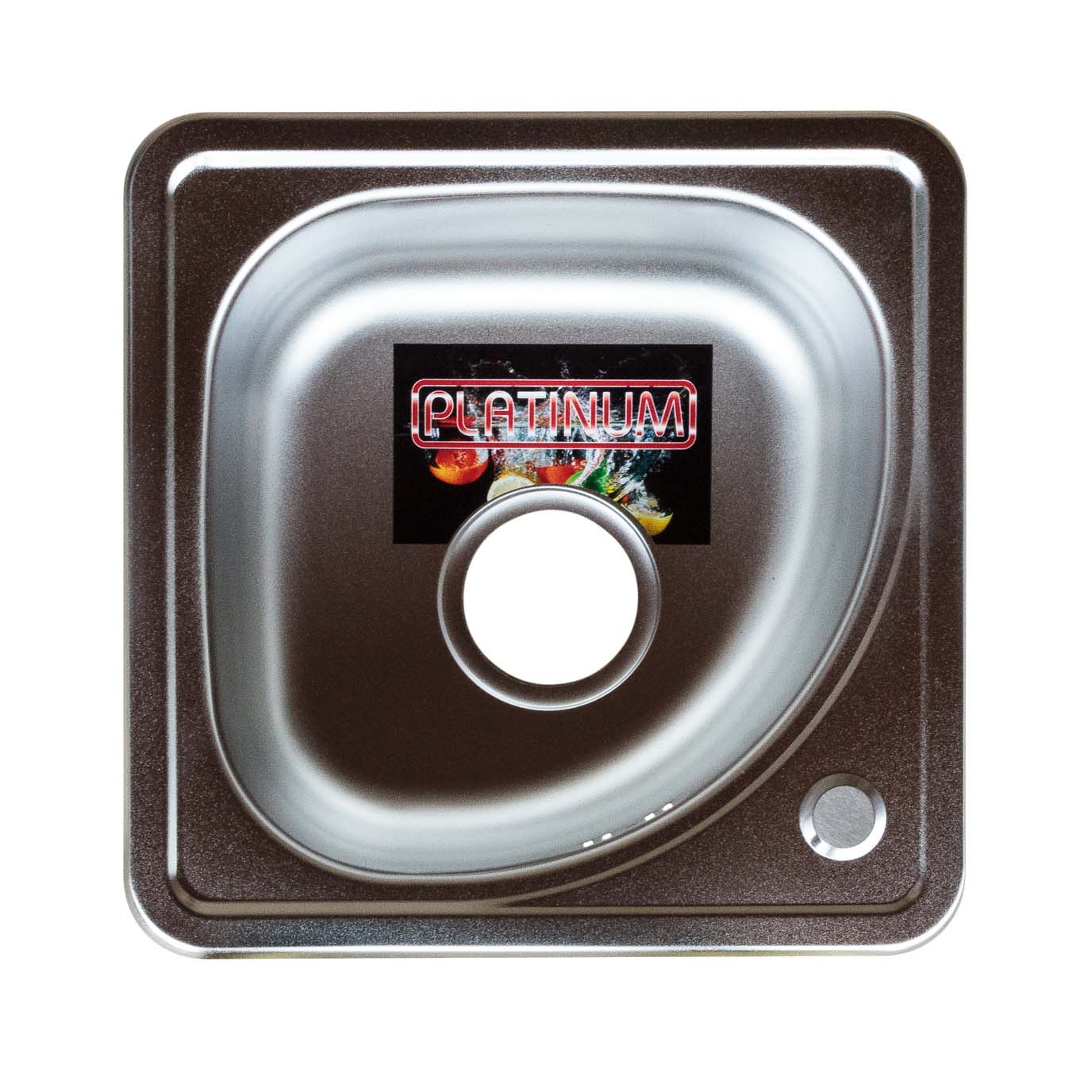 

Мойка Кухонная Platinum 3838B Satin