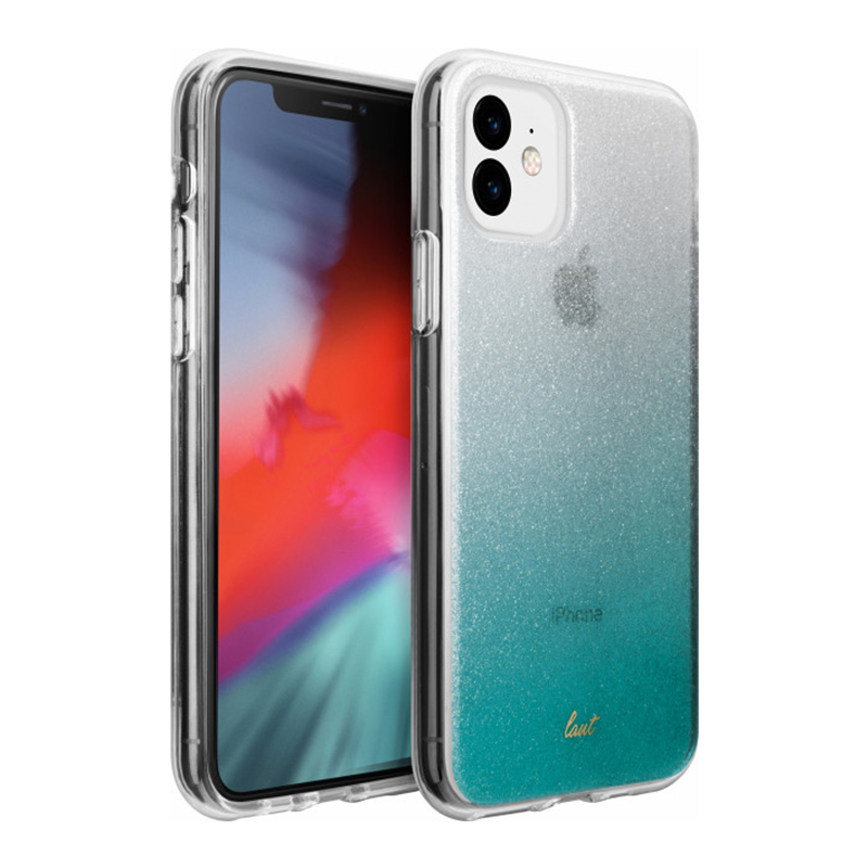 

Чехол LAUT OMBRE SPARKLE для iPhone 11 Mint