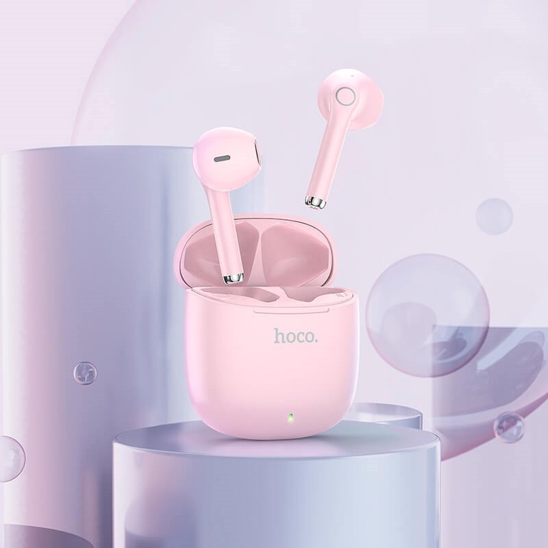 

Наушники Hoco Leader true wireless BT headset|BT5.1, 30/300mAh, 4H|pink