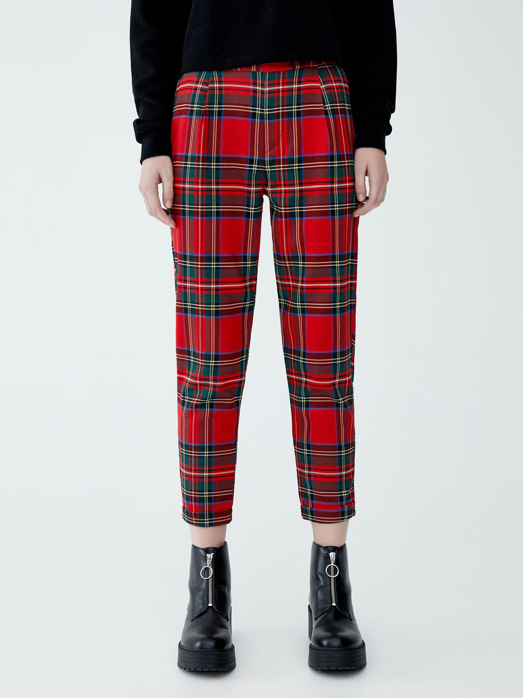 

Брюки Pull & Bear XAZ192758JWKX  Красные, Брюки Pull & Bear XAZ192758JWKX M Красные