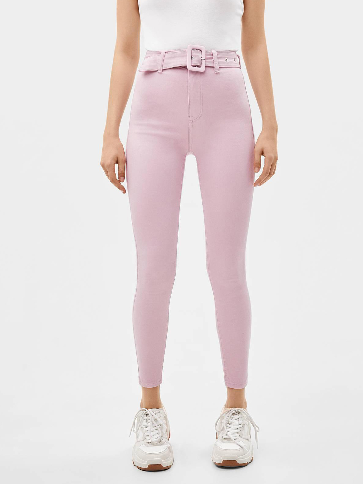 

Джинсы Bershka XAZ220878MWZL 34 Розовые