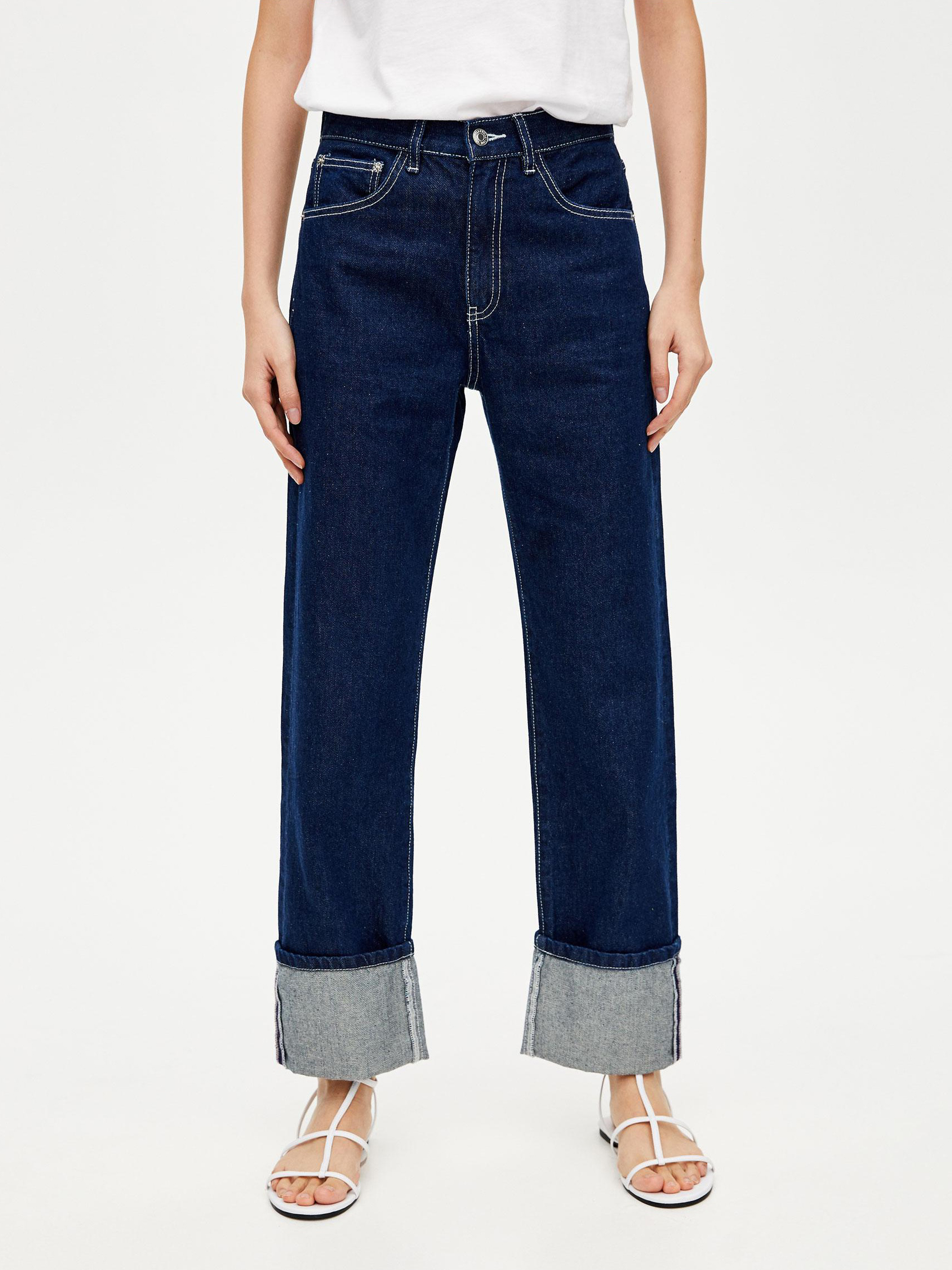 

Джинсы Pull & Bear XAZ259894XBKL 42 Темно-синие