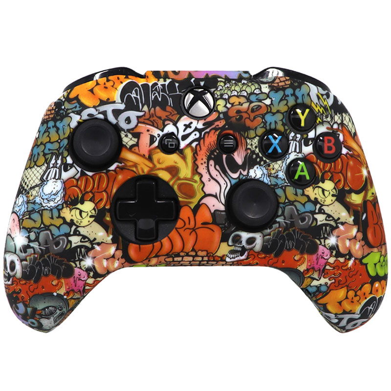 

Силиконовый чехол Honson для джойстика Xbox Series S / X граффити Tag Life (HS-XSX305F)