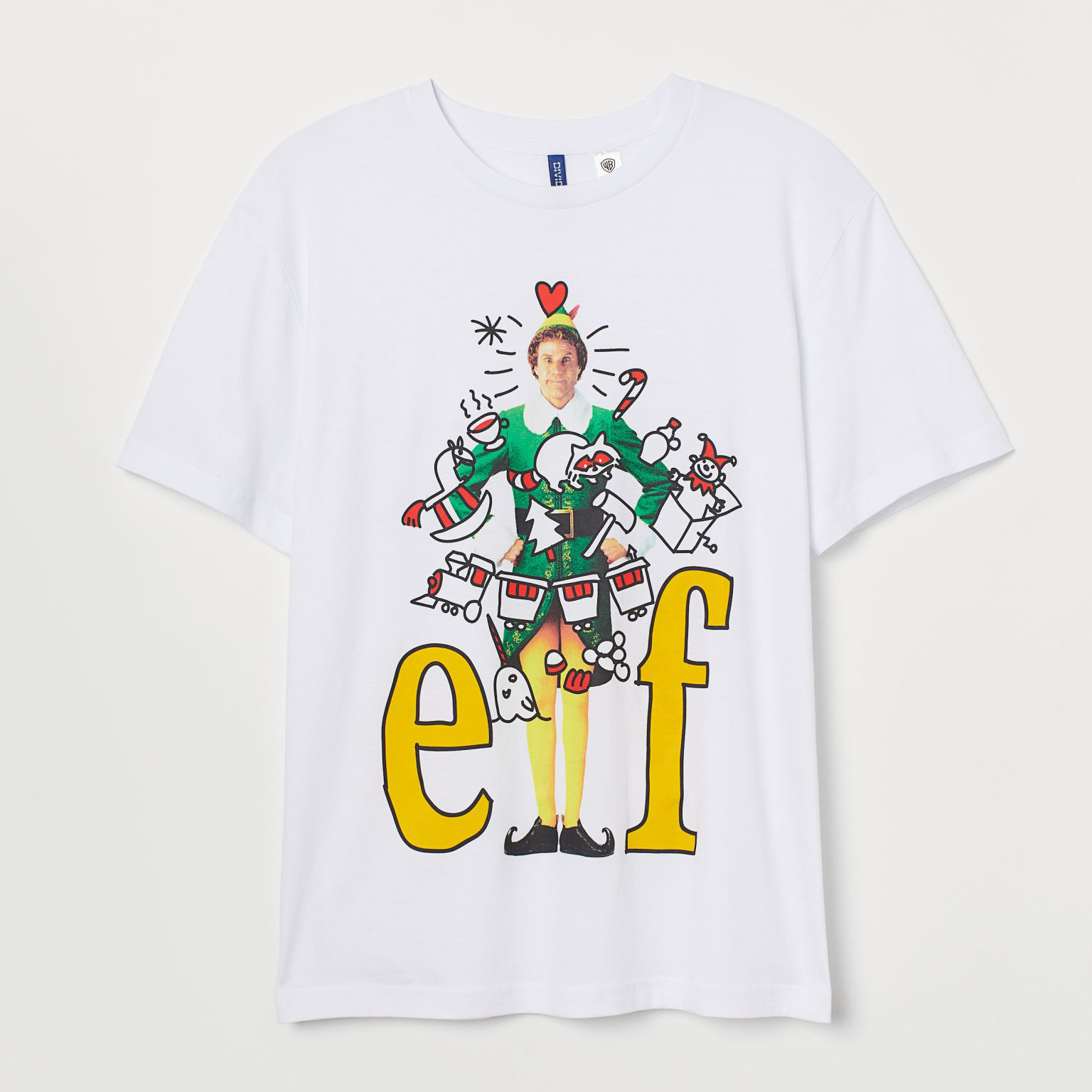 

Футболка H& 1604-6150388  Белая, Футболка H&M 1604-6150388 M Белая