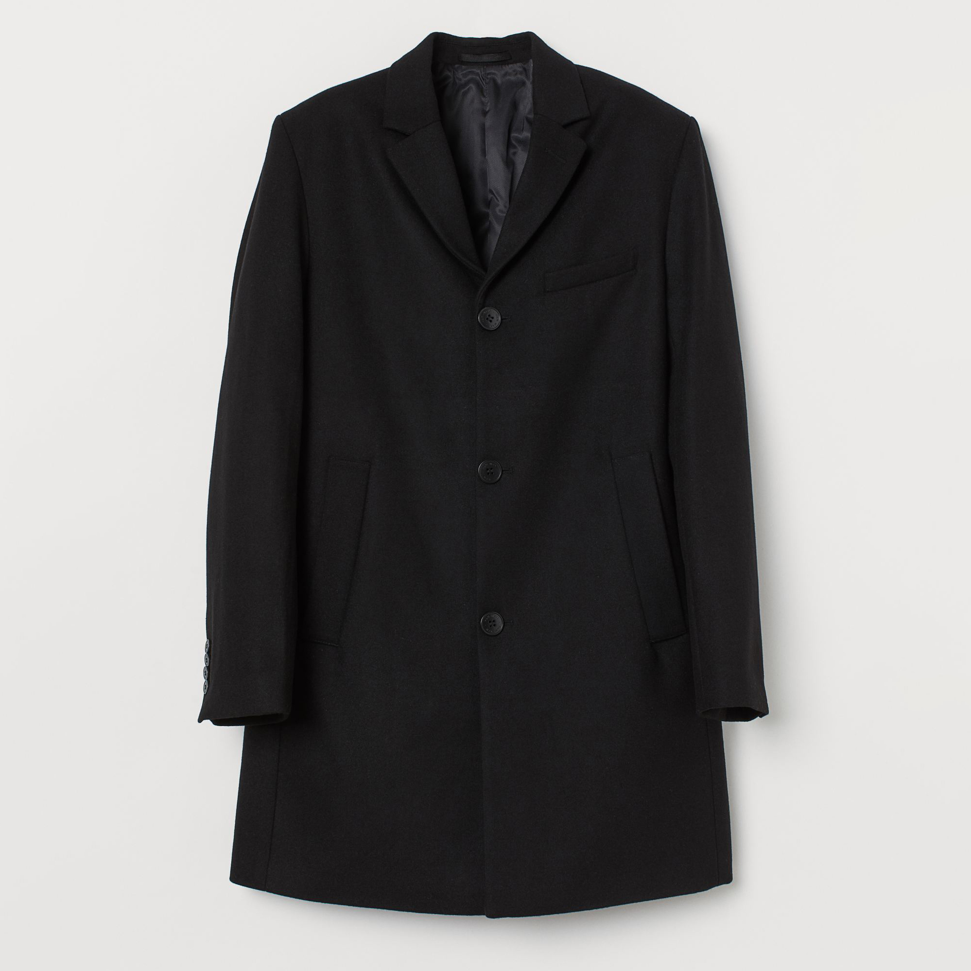 

Пальто H&M 1810-7883010  Черное, Пальто H&M 1810-7883010 44 Черное