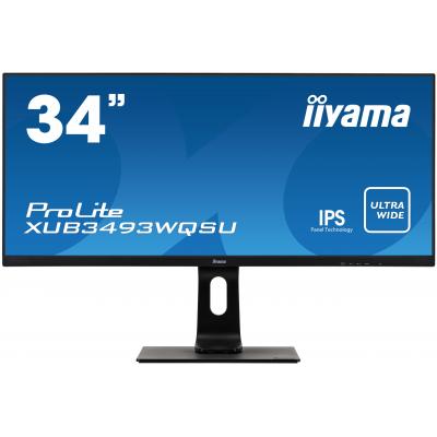 

Монитор 34" iiyama XUB3493WQSU-B1