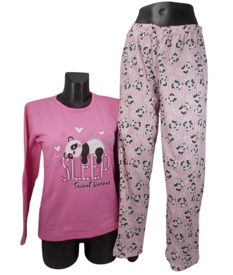 

Женская пижама с начесом Cotton 101  розовая, Женская пижама с начесом Cotton 101 L розовая
