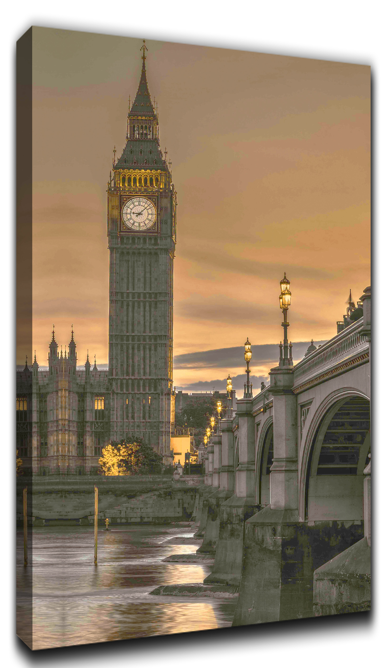 

Картина на массивном подрамнике RozenfeldArt AF-London-079-X-2-C01 80*107 см