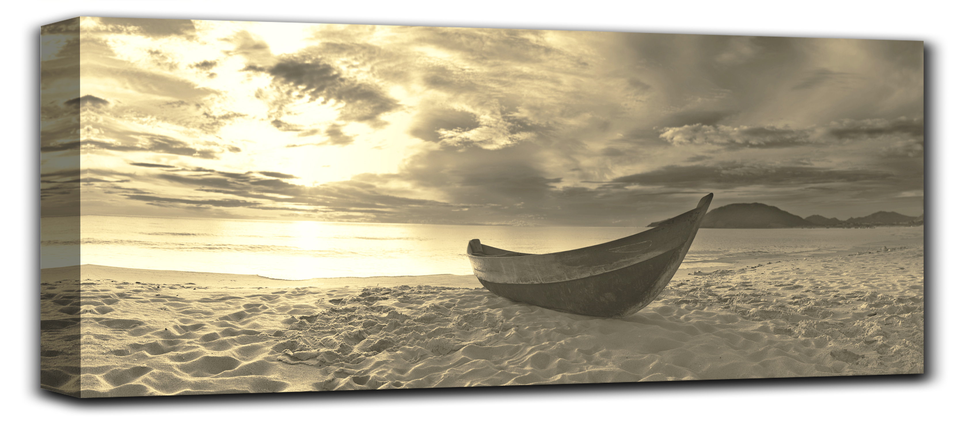

Картина на массивном подрамнике RozenfeldArt OLD BOAT 50*150 см