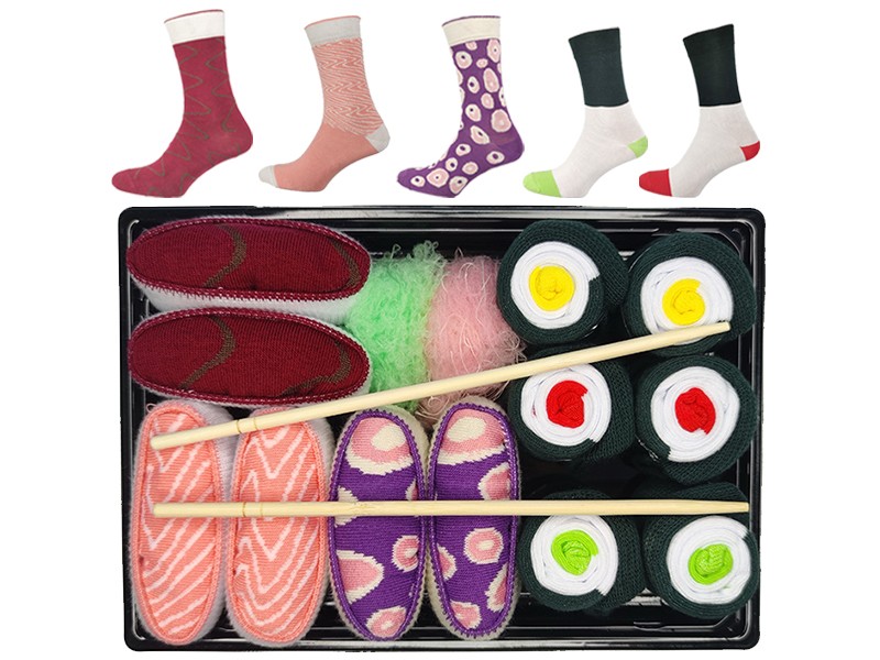 

Мужские наборы носков с принтом в виде суши Syake Momoiro Sushi Socks Box 6 пар YummySocks M (-) Разноцветные (1814, Мужские наборы носков с принтом в виде суши Syake Momoiro Sushi Socks Box 6 пар YummySocks M (40-43) Разноцветные (1814)