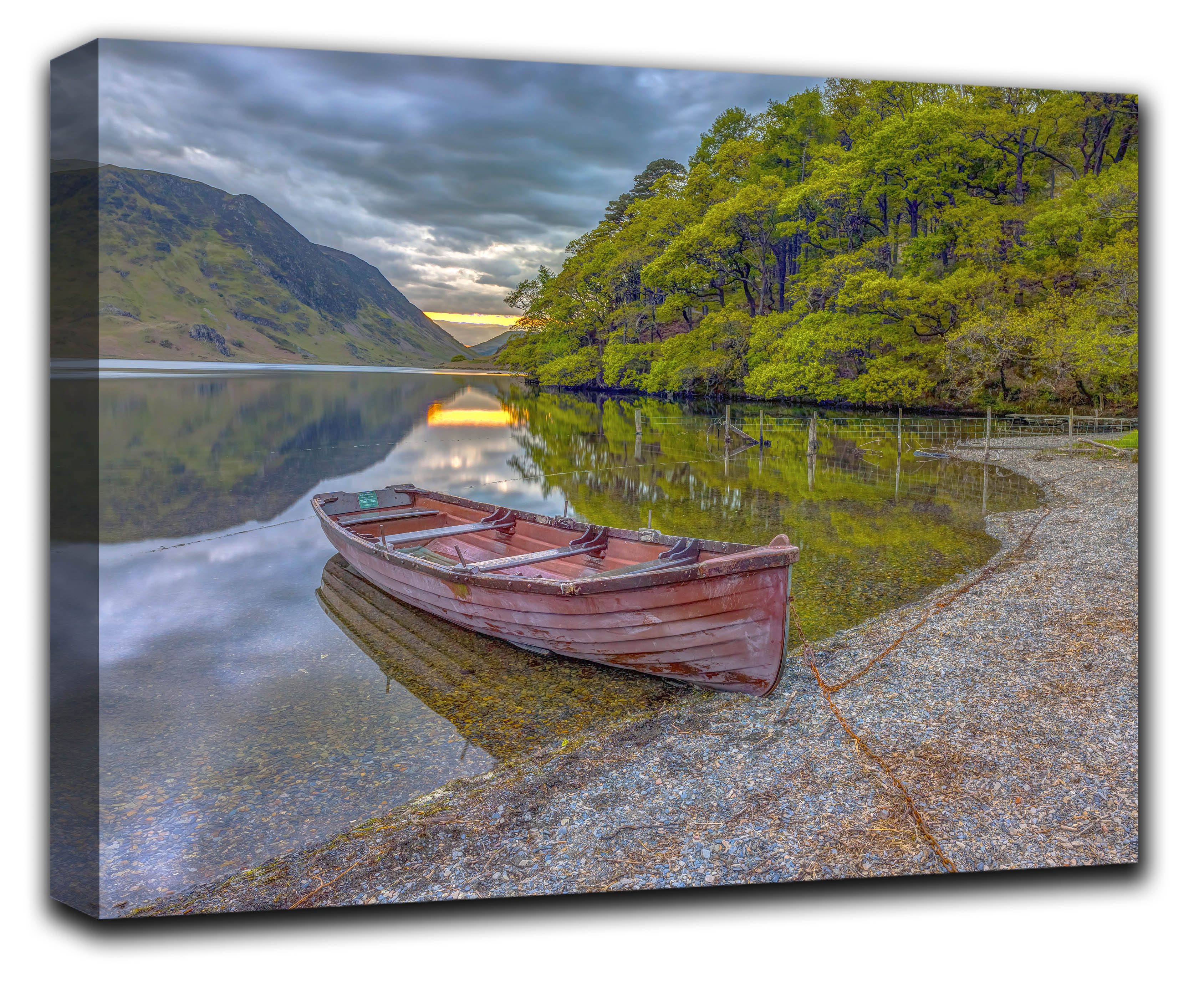 

Картина на массивном подрамнике RozenfeldArt Lake-District-613-X 80*107 см