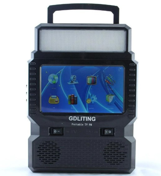 

Фонарик GD 8086 Черный (2921)