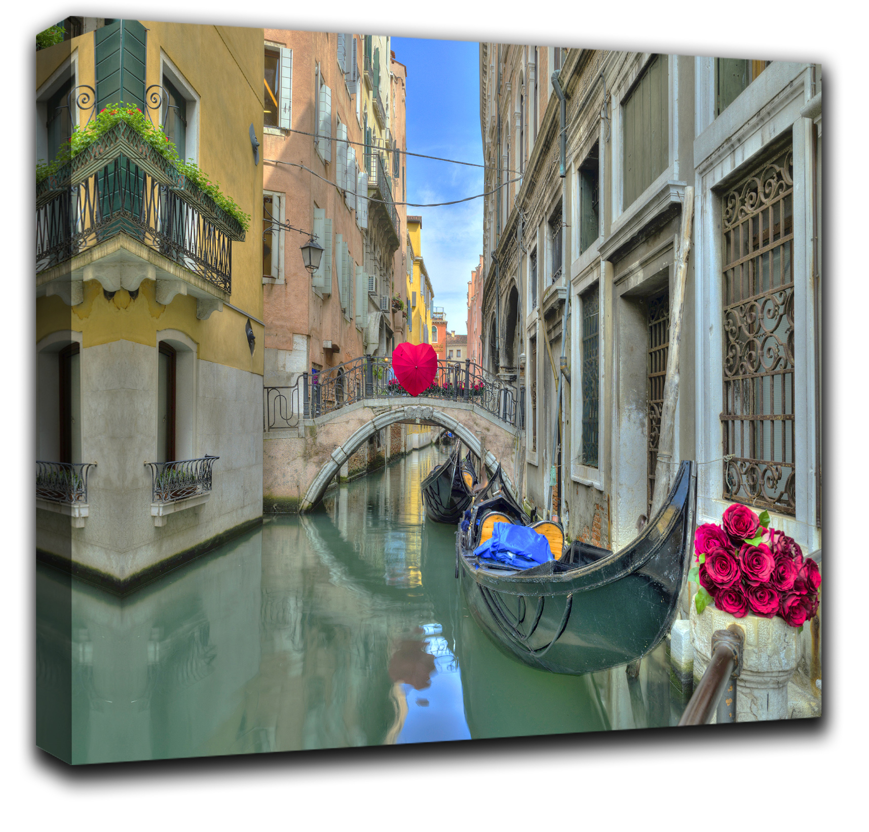 

Картина на массивном подрамнике RozenfeldArt Venice-1720-X 80*80 см
