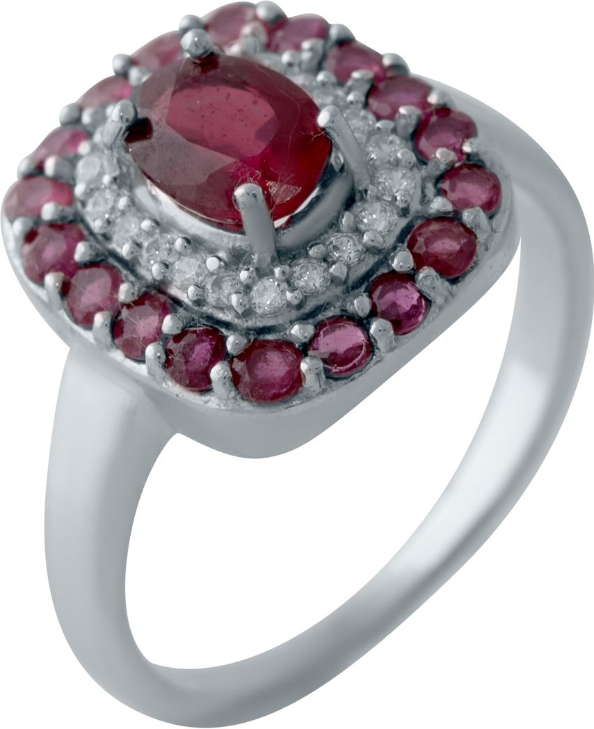 

Серебряное кольцо SilverBreeze с натуральным рубином 2.2ct 2027751 18.5 размер, 18.5 размер