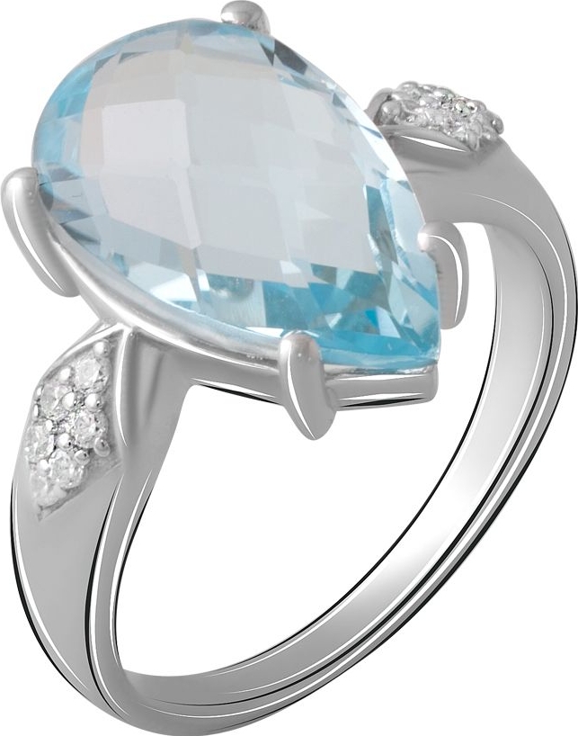

Серебряное кольцо SilverBreeze с натуральным топазом 4.905ct 2042662 17 размер, 17 размер