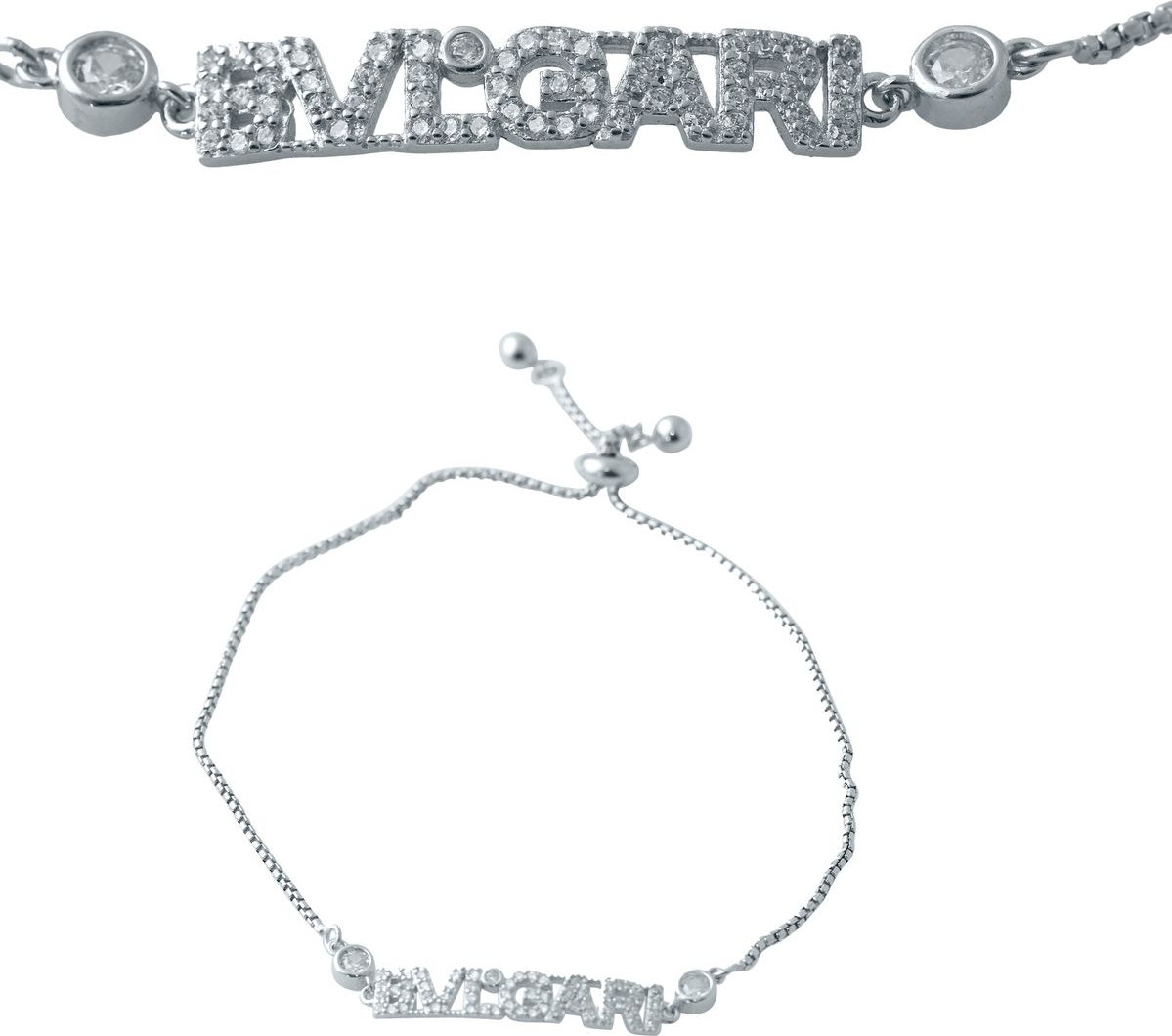

Серебряный браслет SilverBreeze с фианитами 2038375 adjustable размер, adjustable размер