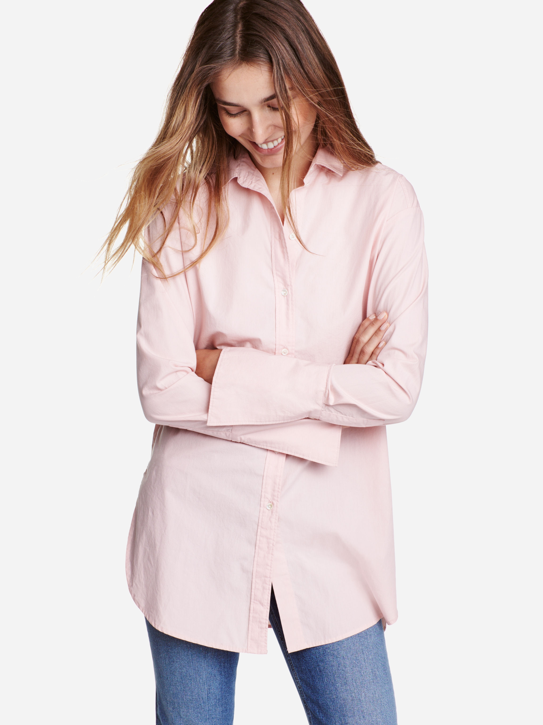 

Рубашка H&M XAZ181079XWBC 36 Розовая