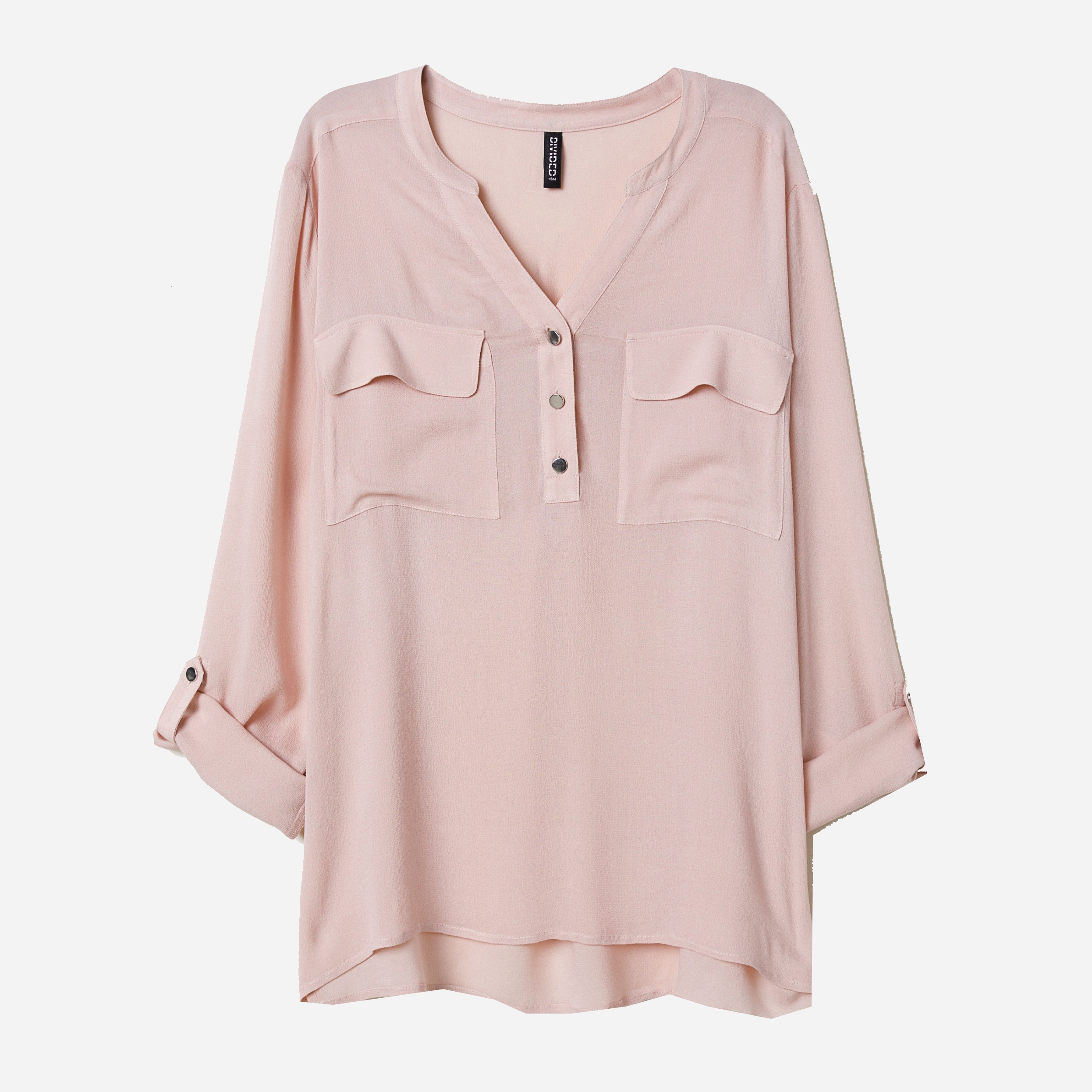 

Блузка H&M Divided XAZ107987UEVM  Розовая, Блузка H&M Divided XAZ107987UEVM 42 Розовая