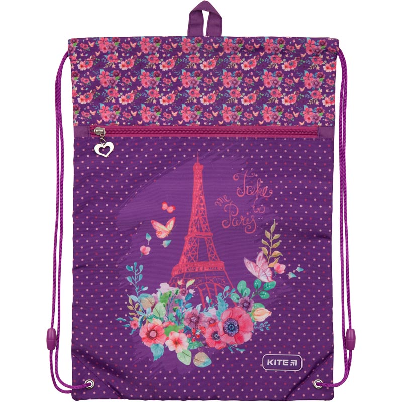 

Сумка для обуви с карманом Kite Education Paris K19-601M-7