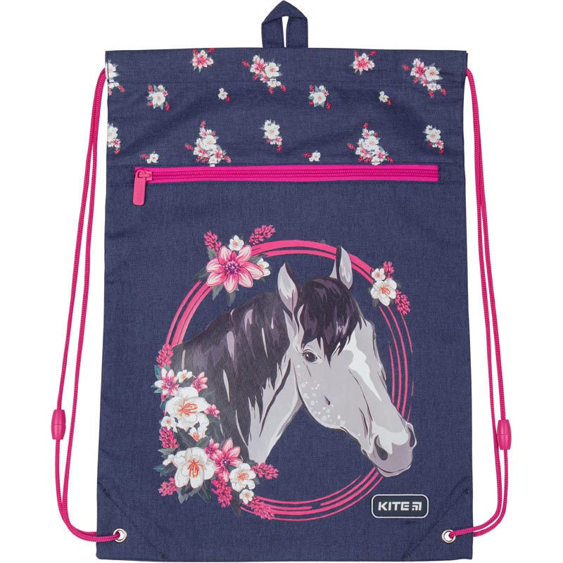 

Сумка для обуви с карманом Kite Education Beautiful horse K19-601M-11