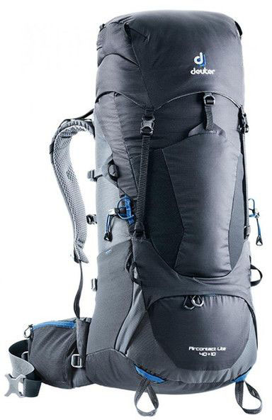

Рюкзак Deuter, Aircontact Lite 40+10 цвет 7403 black-graphite