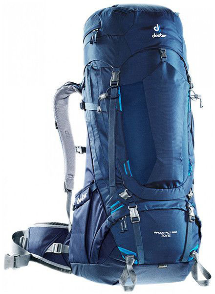 

Рюкзак Deuter, Aircontact PRO 70+15 цвет 3365 midnight-navy
