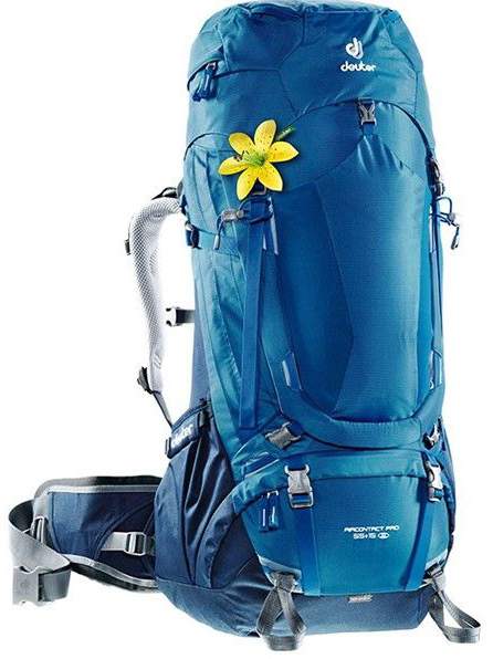 

Рюкзак Deuter, Aircontact PRO 55+15 SL цвет 3033 ocean-midnight