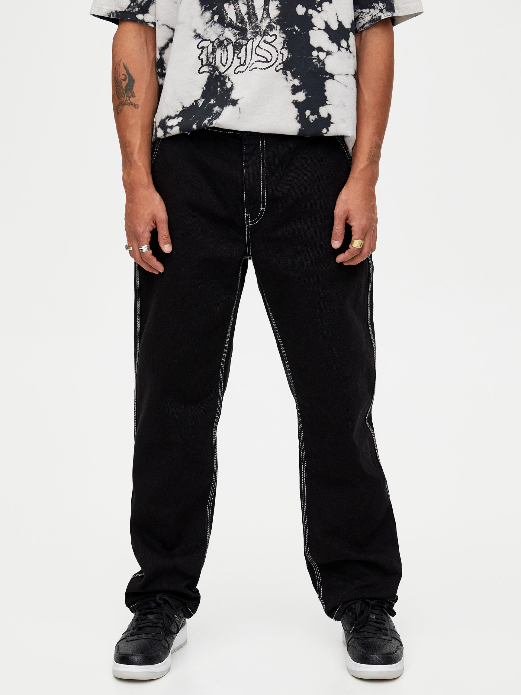 

Джинсы Pull & Bear XAZ220174BZTP 42 Черные
