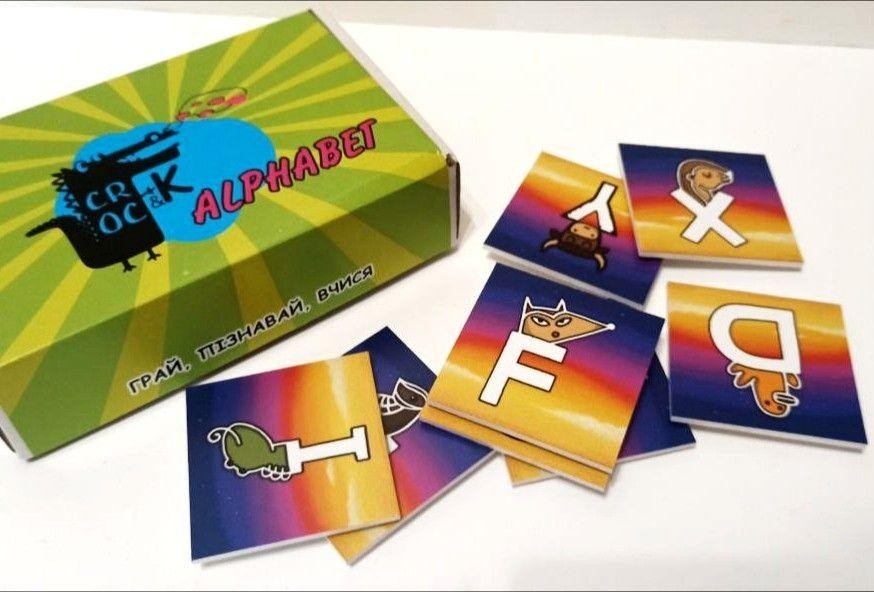 

Магнітна абетка CROC&K ALPHABET 10x10 см (6522)
