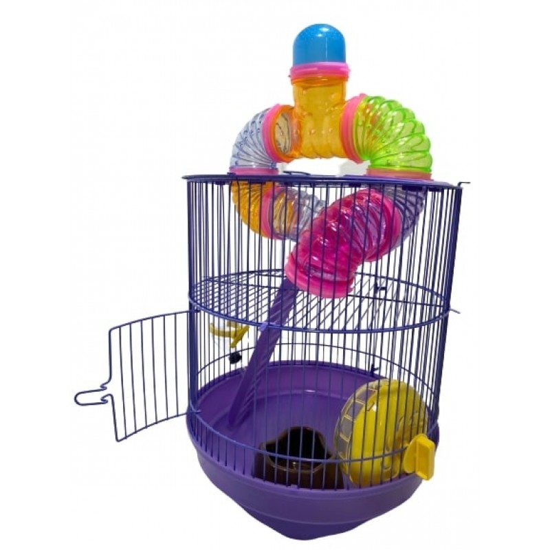 

Клетка для хомяков Zoomax 941B 30х34cм. Ø -29 см