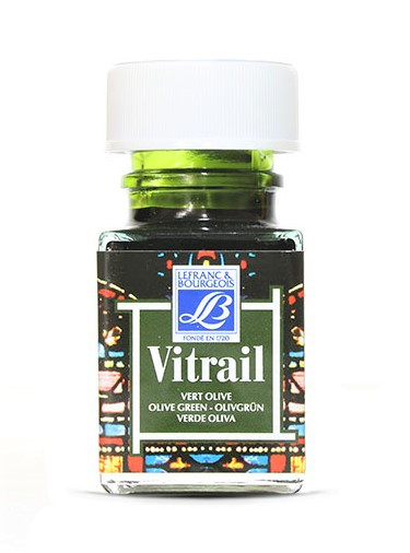 

Вітражна фарба Vitrail #541 Olive green (Оливковий) на сольвентній основі, 50 мл Lefranc & Bourgeois