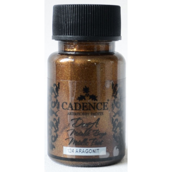 

Фарба акрилова Dora Metallic Paint, 50 мл, Арагоніт, Cadence, CA019423_124