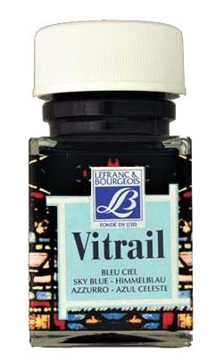 

Вітражна фарба Vitrail #028 Sky blue (Небесно-блакитний) на сольвентній основі, 50 мл Lefranc & Bourgeois