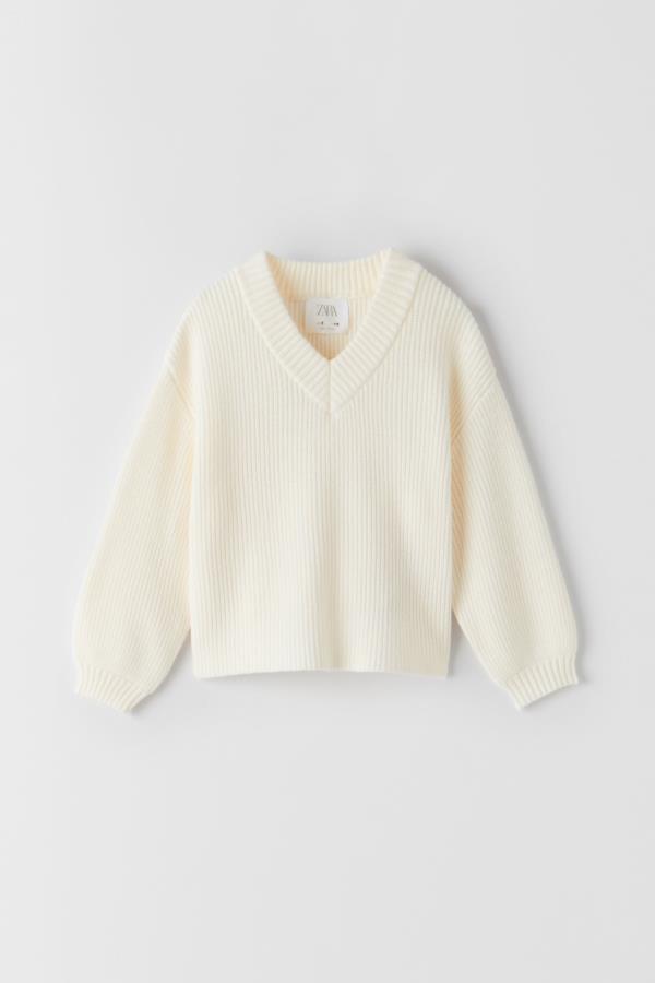 

Кофта светр Zara д5878 масляний 134
