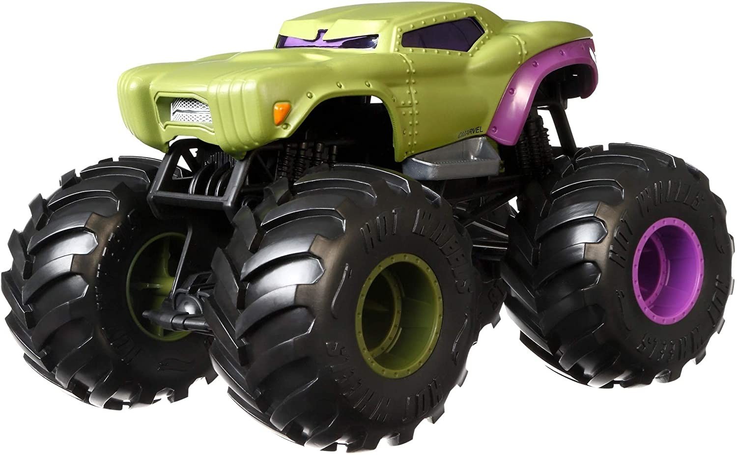

Машинка Hot Wheels Monster Trucks монстр трак 1:24 Халк