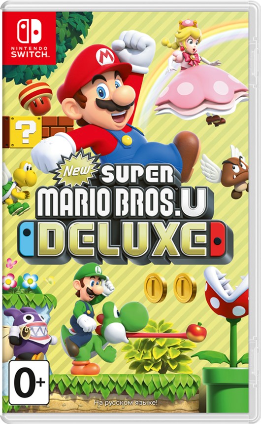 

Игра New Super Mario Bros. U Deluxe для Nintendo Switch (Картридж, English version) (45496423810)
